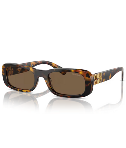 Miu Miu 0MU 08ZS Rectangle Sunglasses