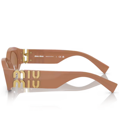 Miu Miu 0MU 11WS Oval Sunglasses