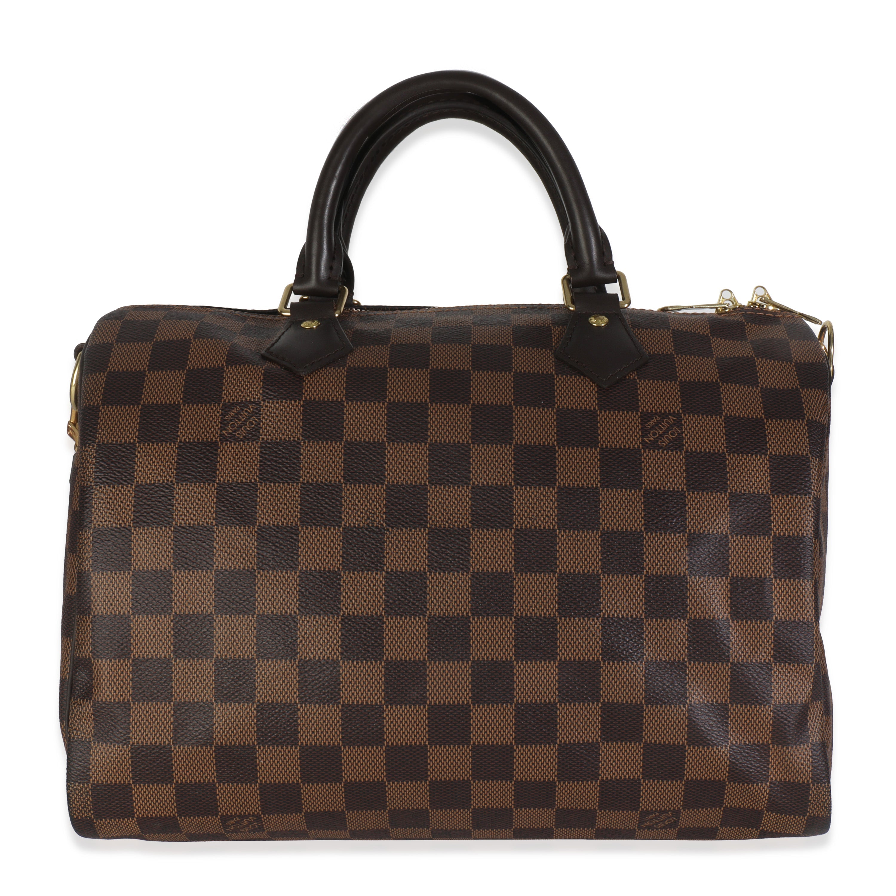 Damier Ebene Canvas Speedy Bandouliere 30