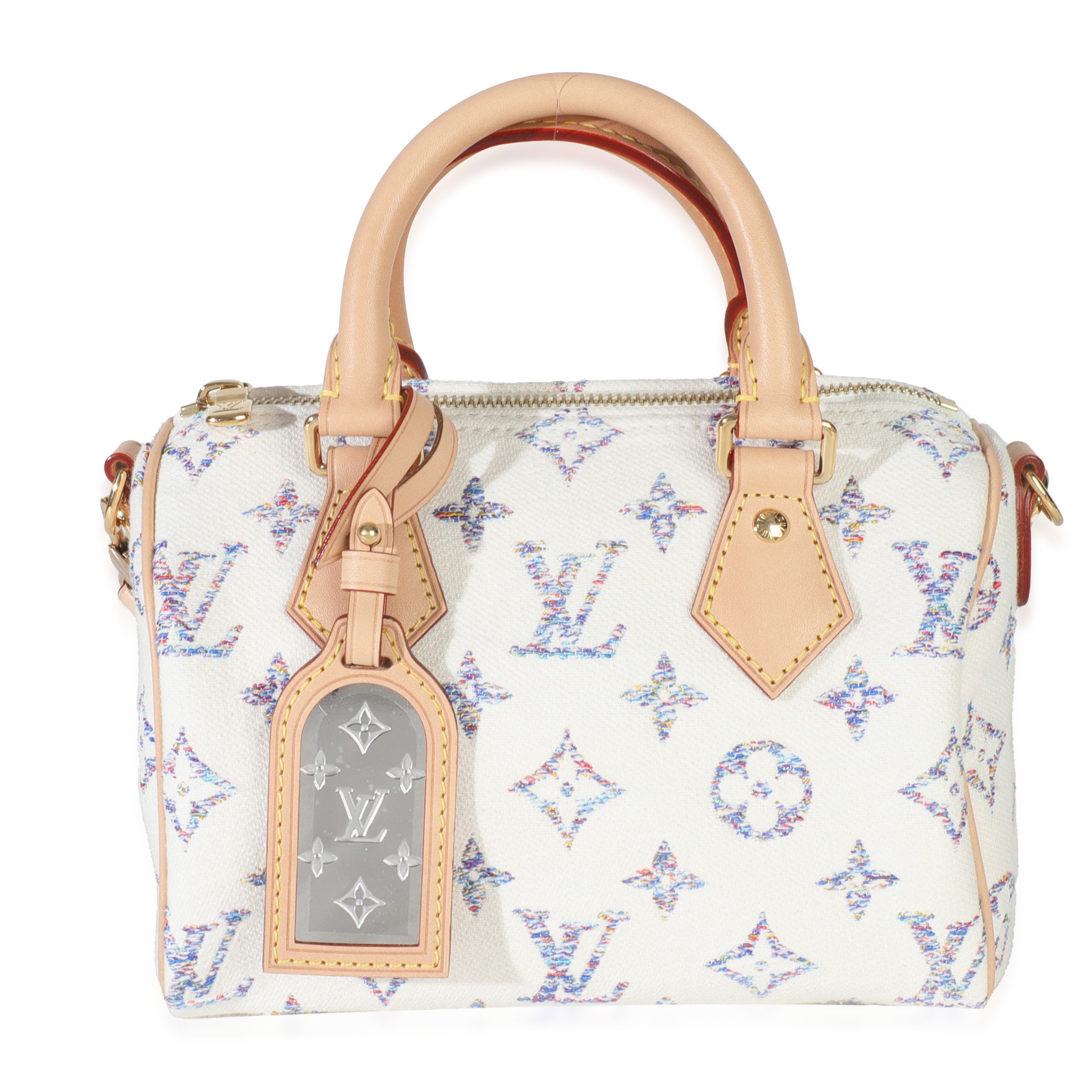 Multicolor Monogram Jacquard Speedy Bandouliere 20