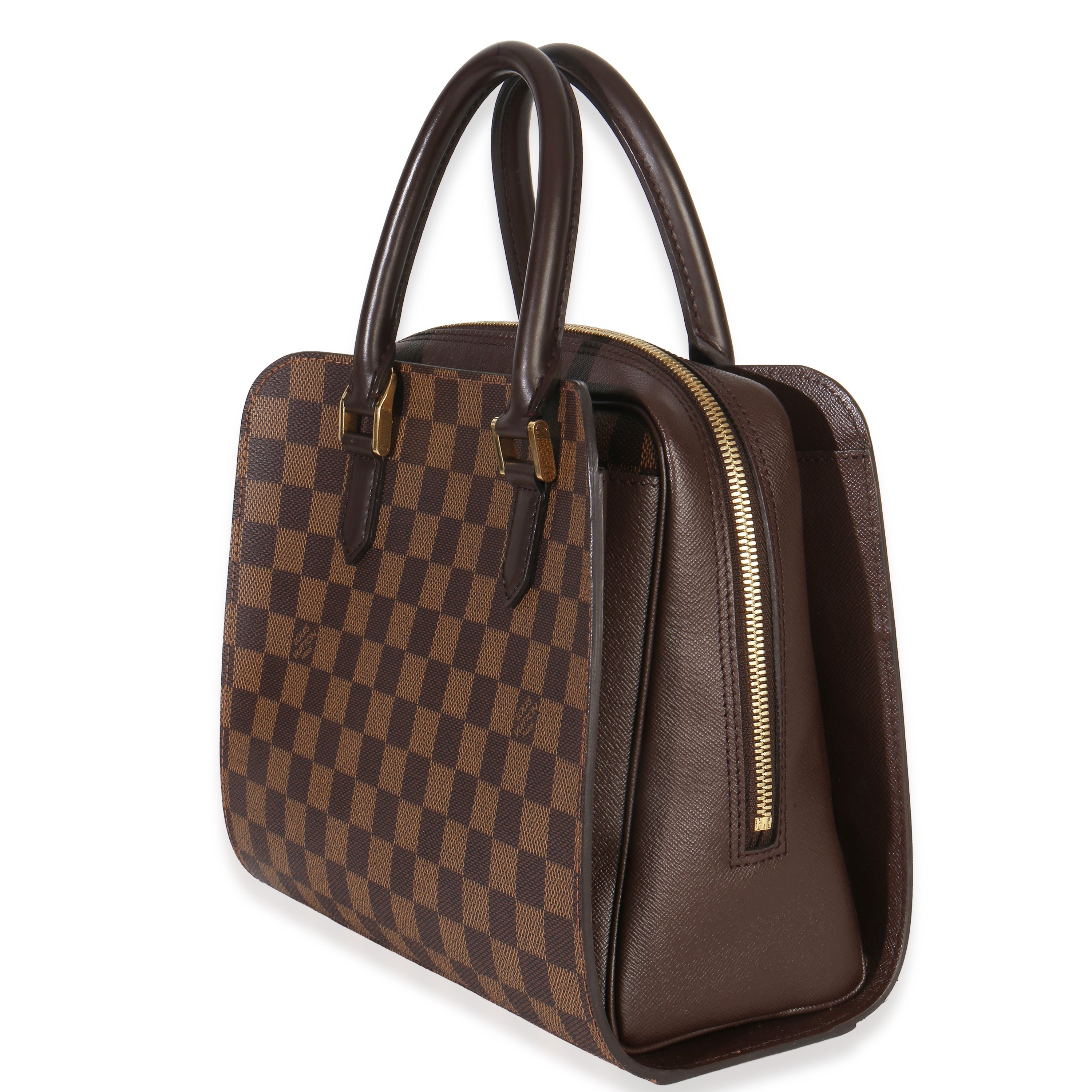 Louis Vuitton Damier Ebene Canvas Triana PM Handbag pv