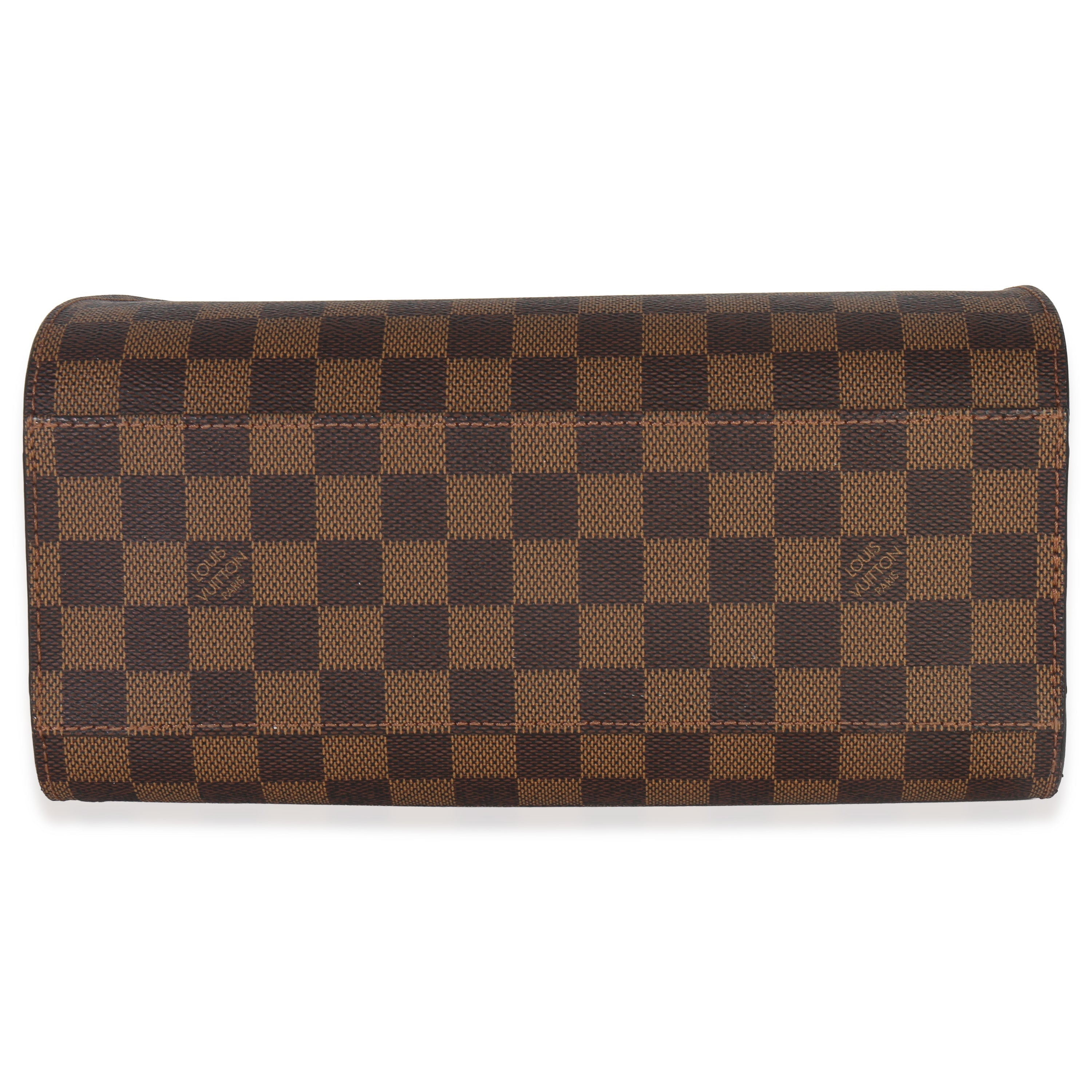 Louis Vuitton Damier Ebene Canvas Triana PM Handbag stamp