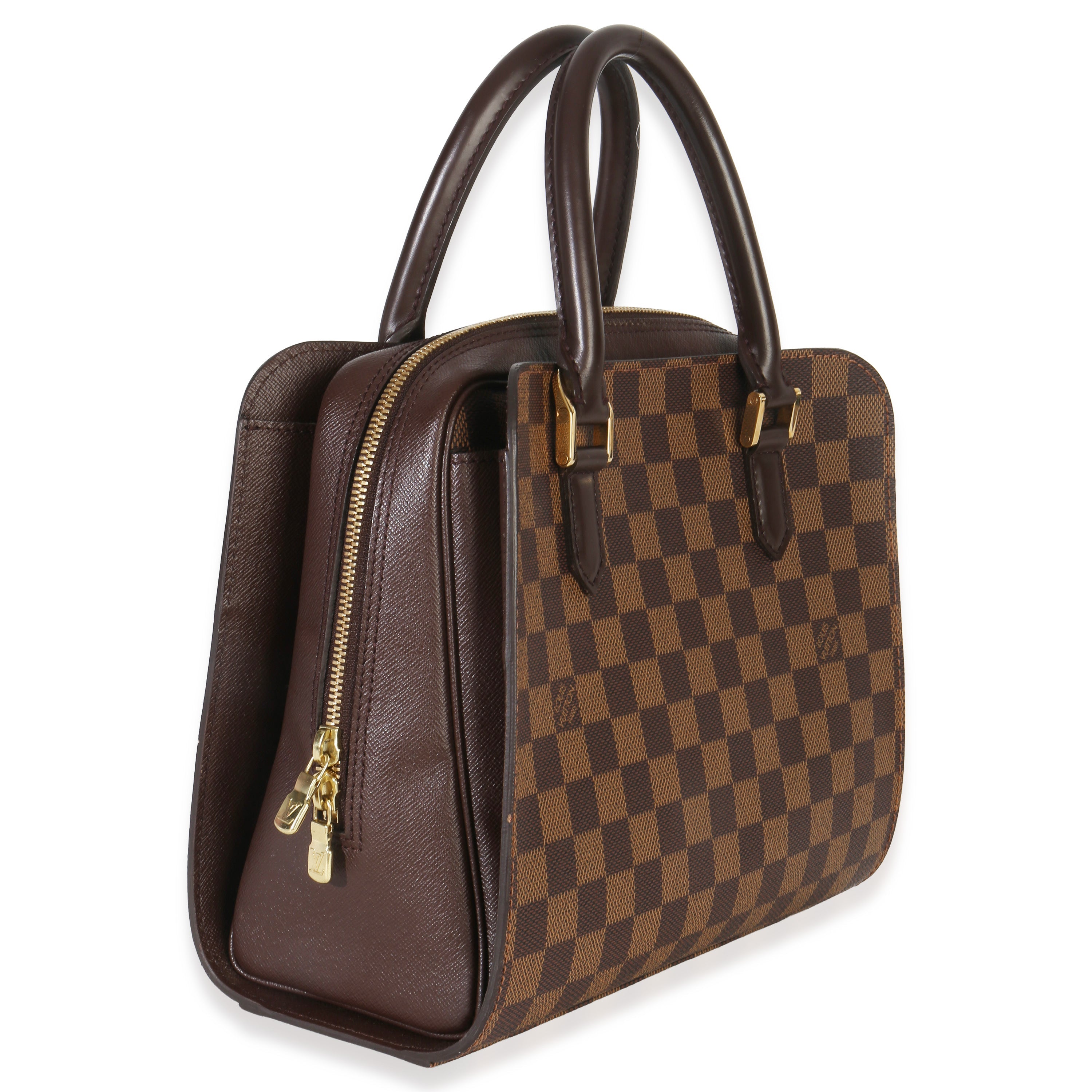 Louis Vuitton Damier Ebene Canvas Triana PM Handbag sv