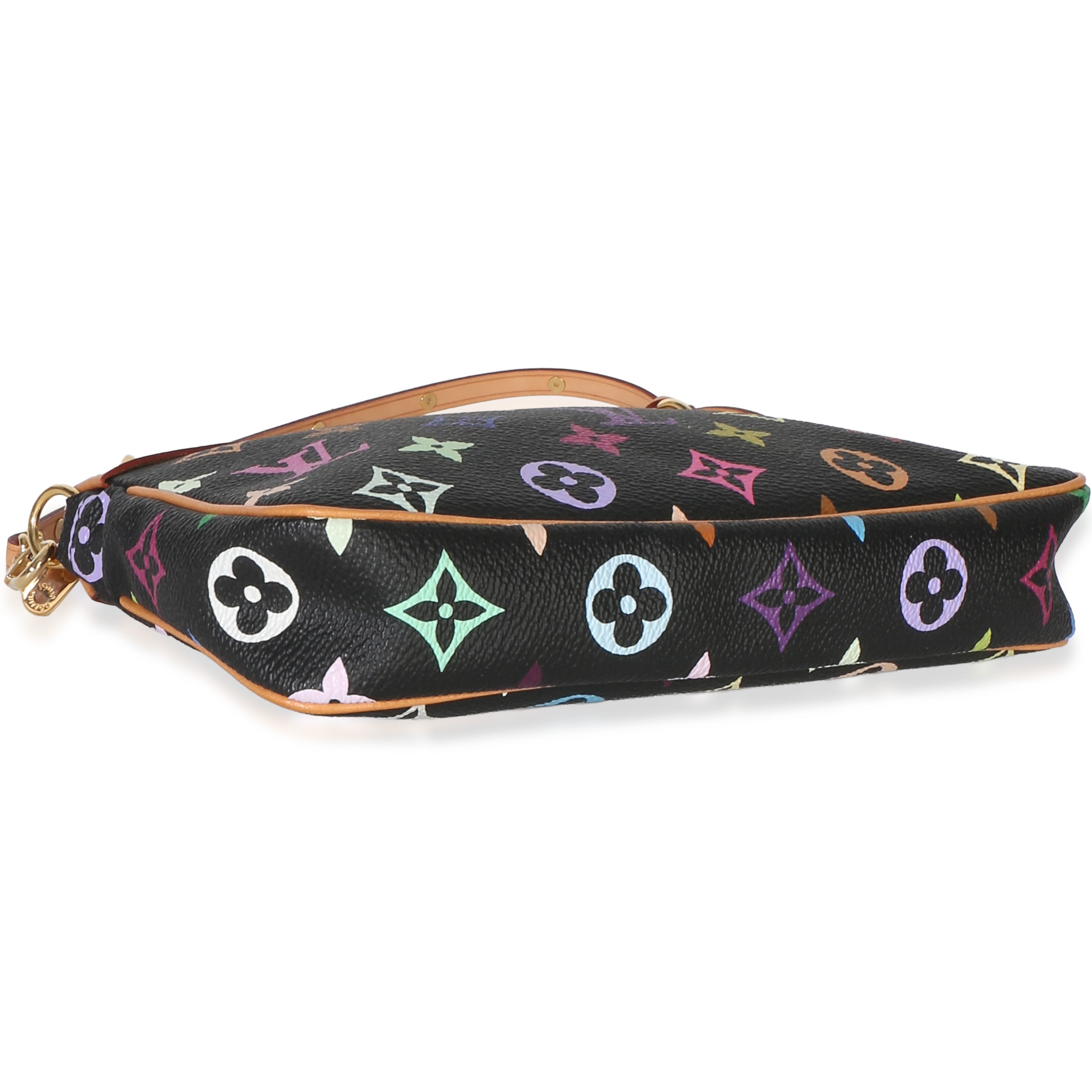 Louis Vuitton Black Monogram Multicolore Canvas Pochette Accessoires Handbag 6
