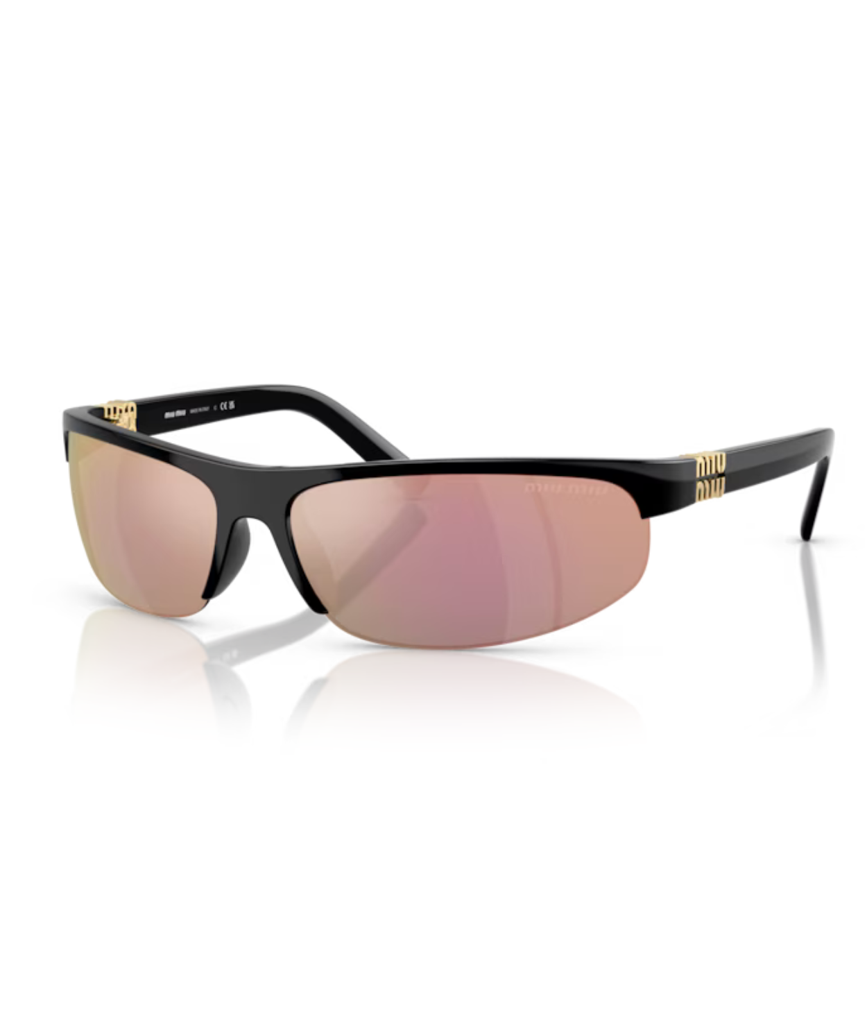 Black-Dark Grey Mirror Pink