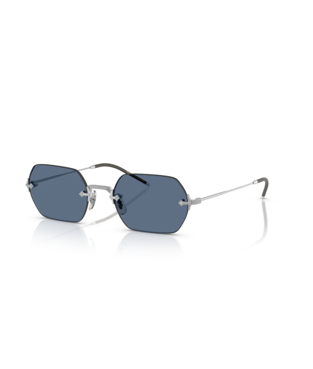 Shiny Silver-Blue