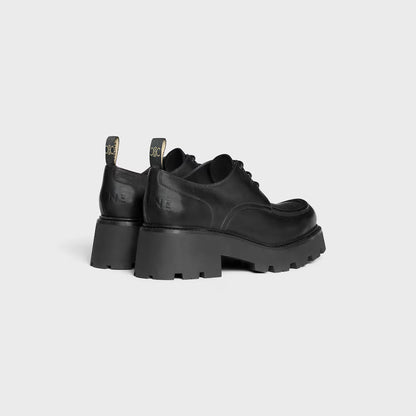 Triomphe Derbies Leather Shoes