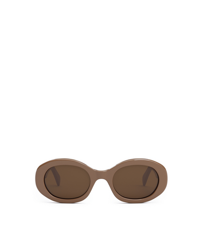 Shiny Opaline Pink-Brown