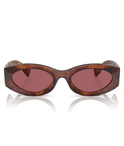 Miu Miu 0MU 11WS Oval Sunglasses