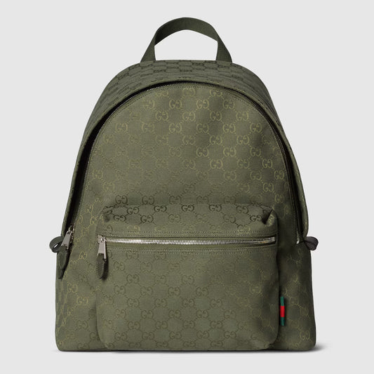 GG Canvas Medium Backpack