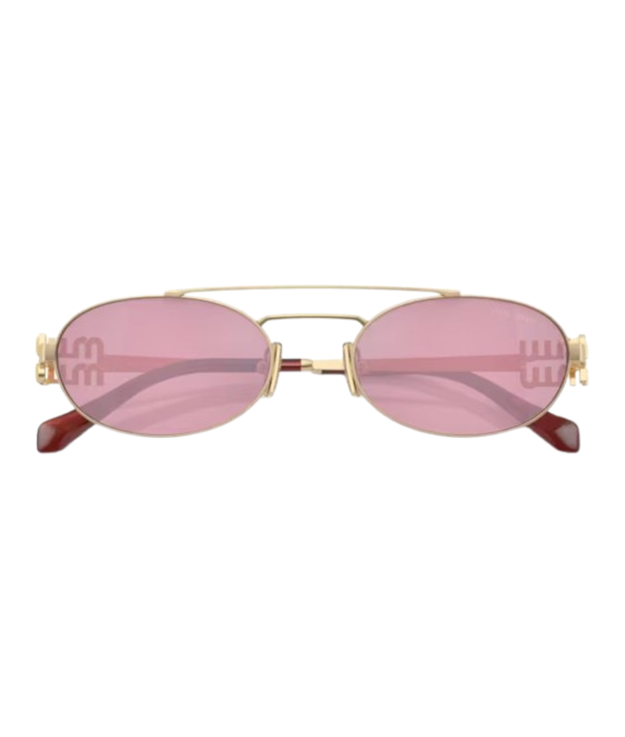 Pale Gold-Dark Pink Silver