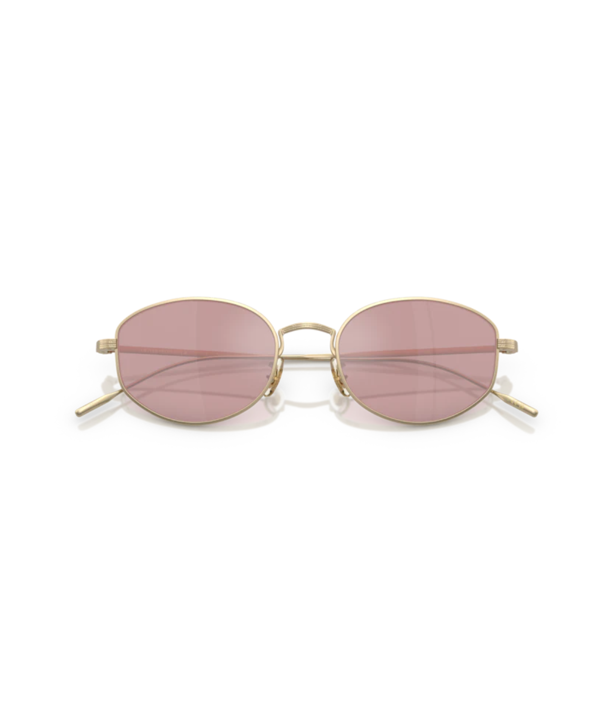 Soft Gold-Pink Satin