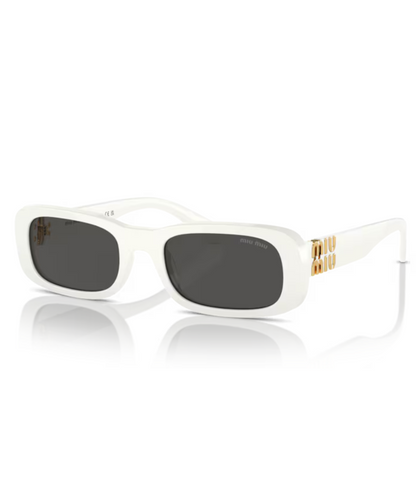 Miu Miu 0MU 08ZS Rectangle Sunglasses