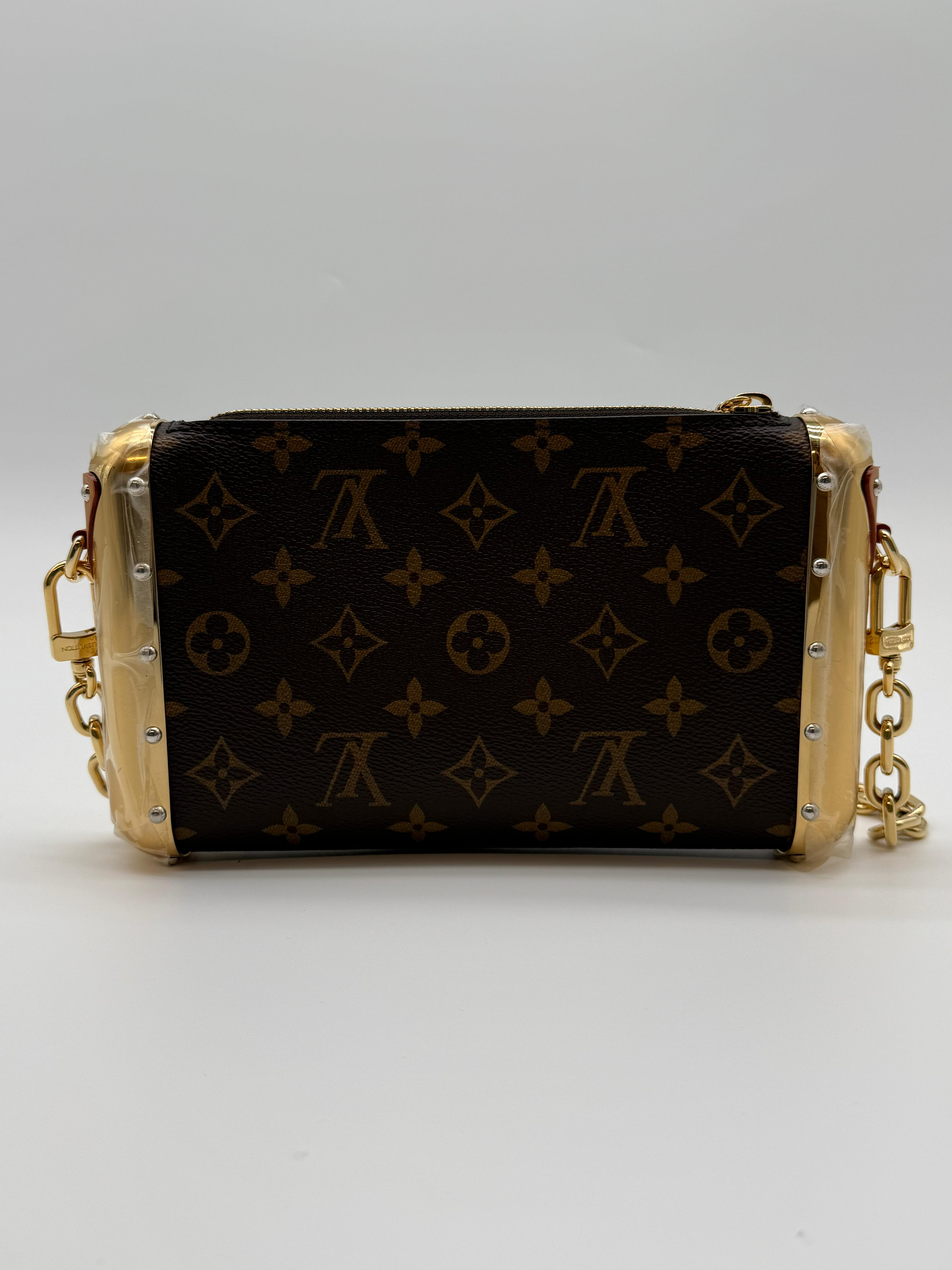 Louis Vuitton Side Trunk Bag Monogram Unique