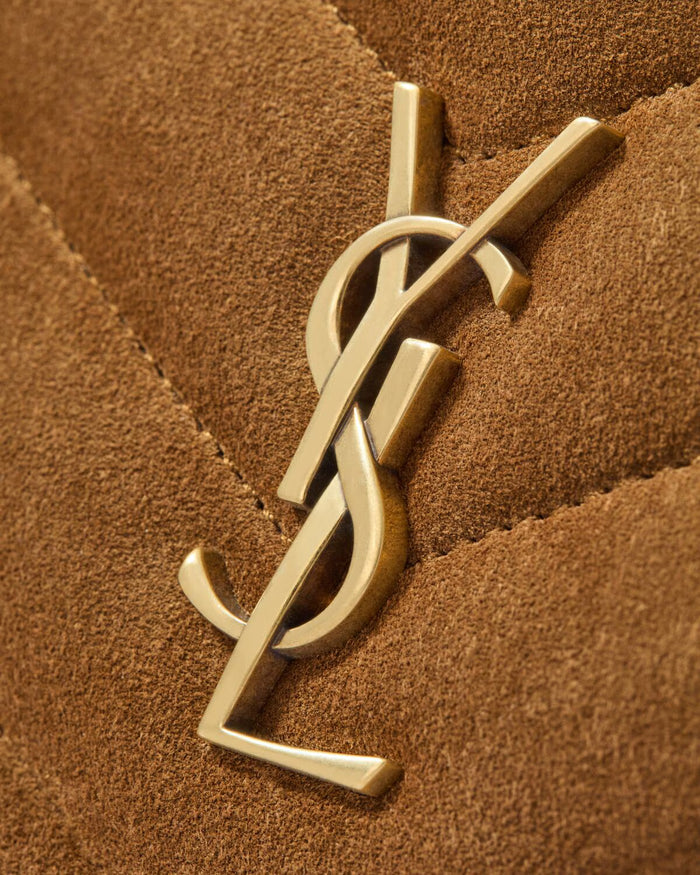 Loulou Camera Bag in Matelasse Suede