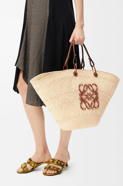 Large Anagram Basket Bag