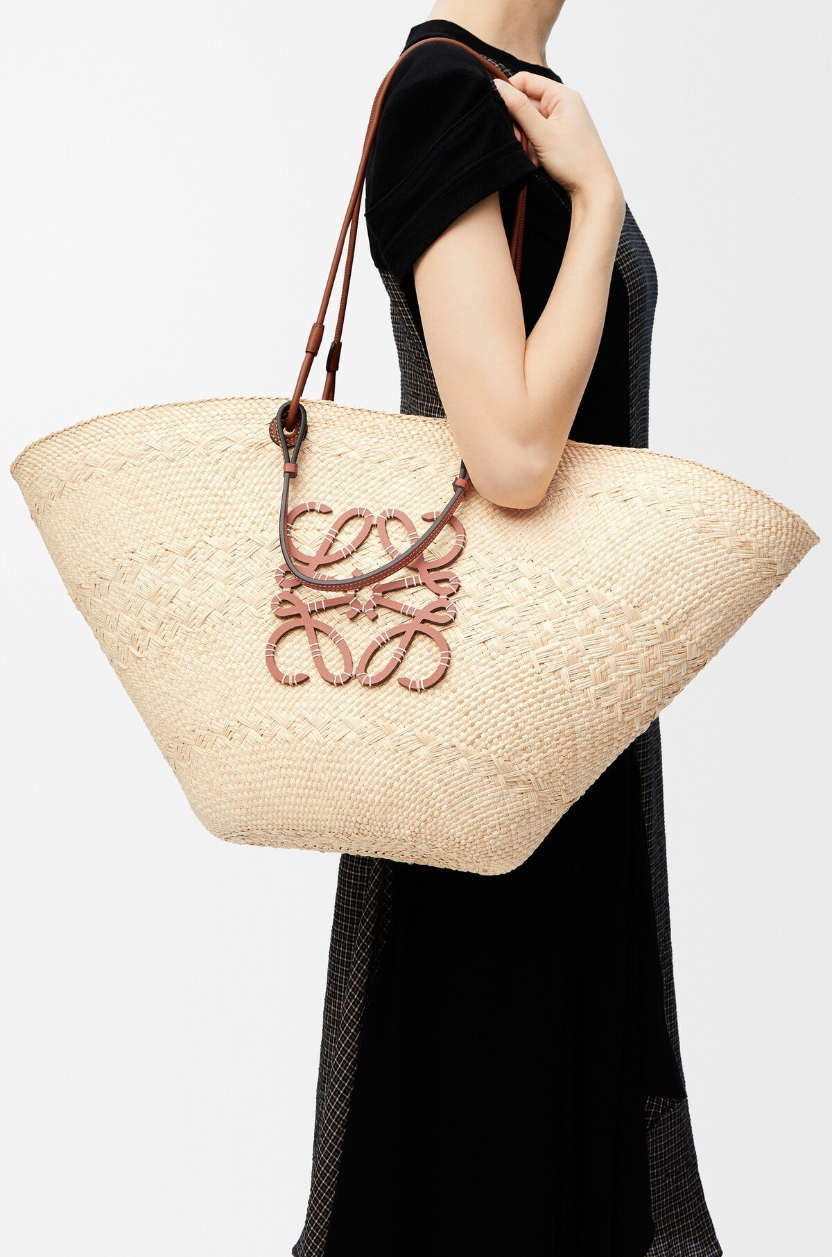Large Anagram Basket Bag