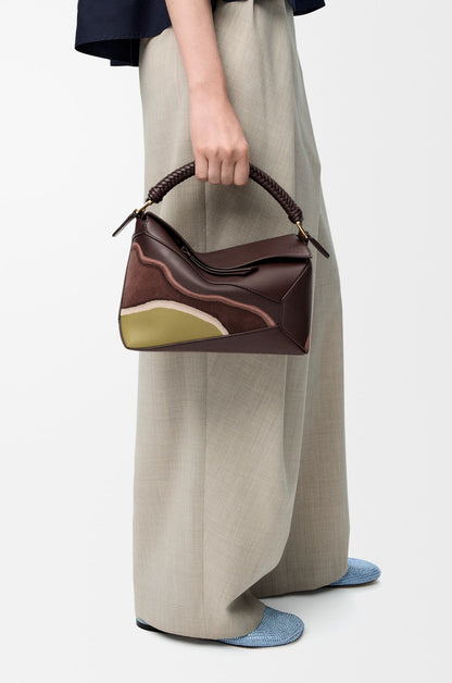 Small Puzzle Edge Landscape Bag
