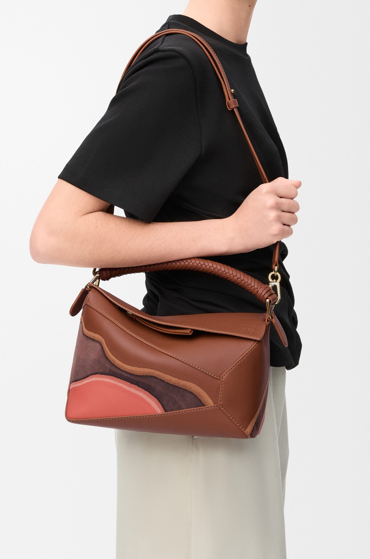 Small Puzzle Edge Landscape Bag