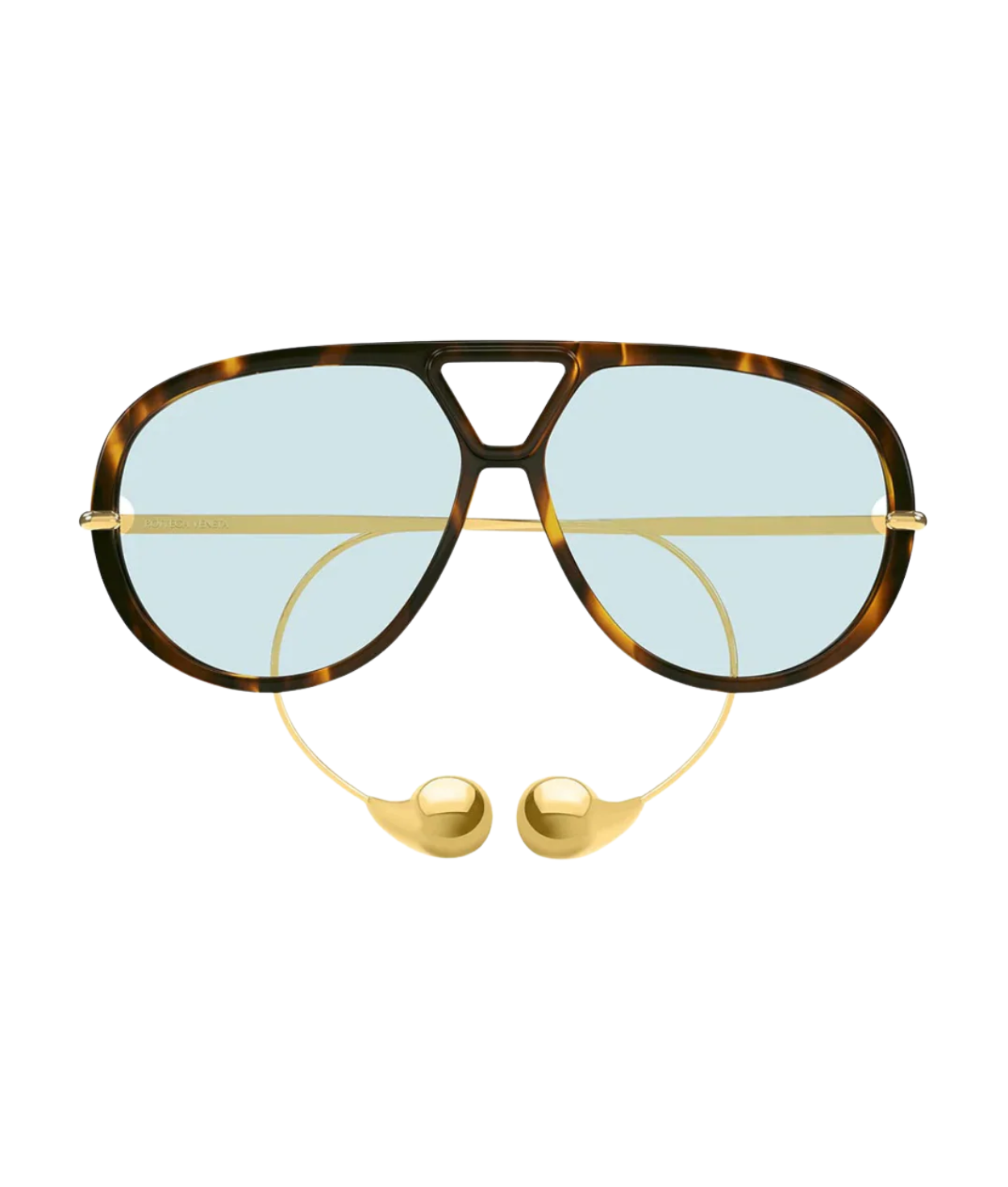 Shiny Dark Havana-Light Green