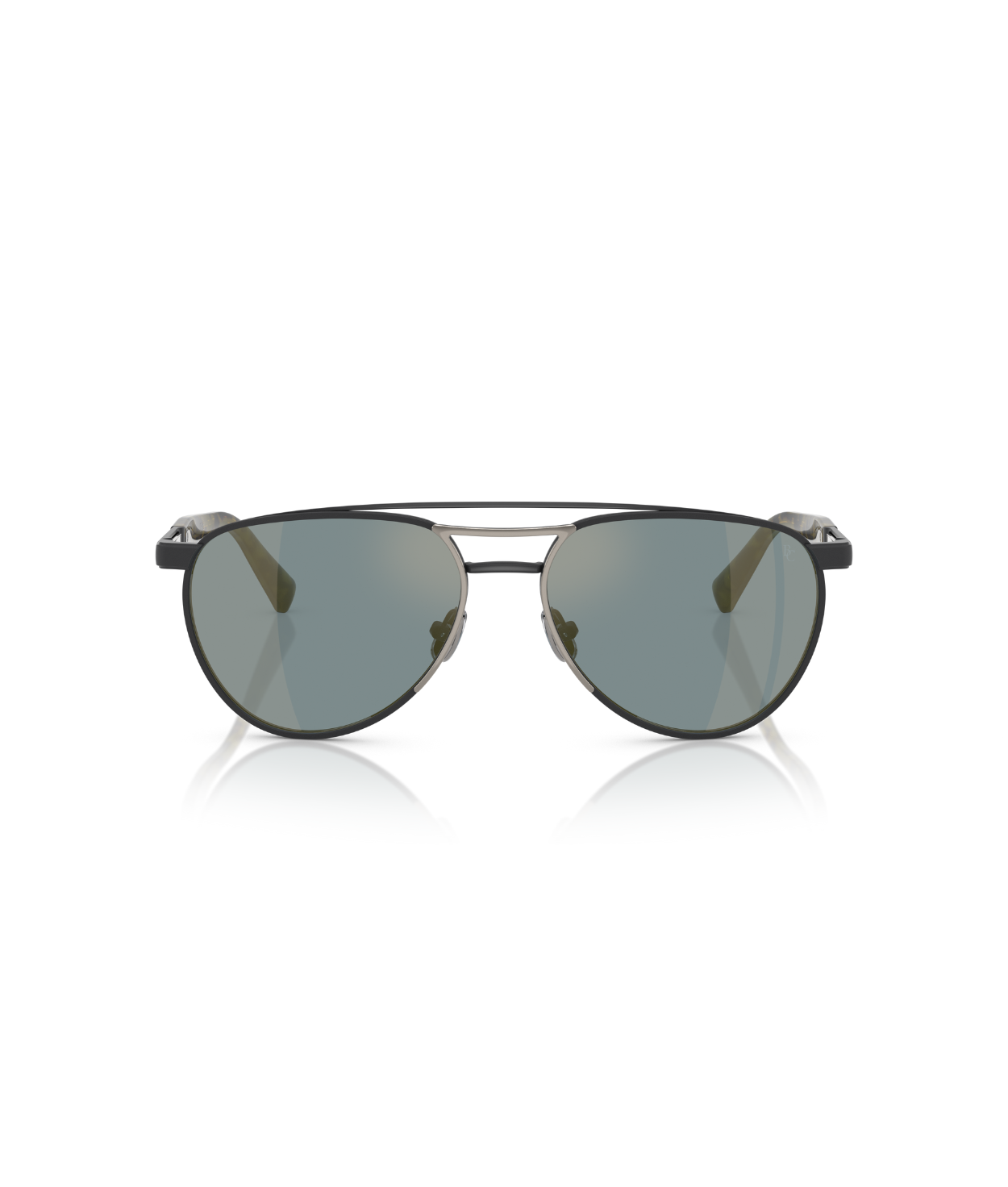 Matte Black/Gunmetal-Polar Blue Mirror Gold
