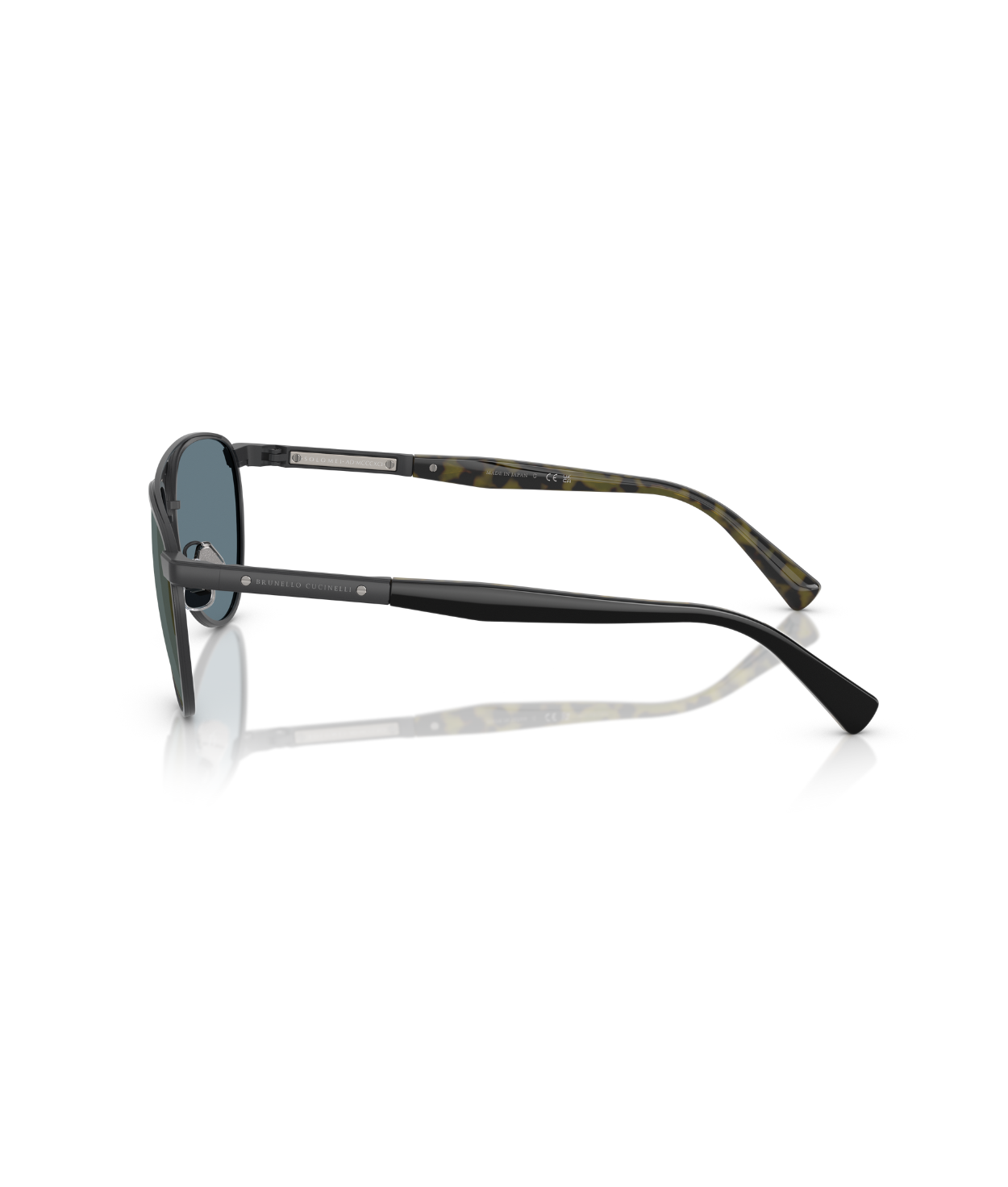 Matte Black/Gunmetal-Polar Blue Mirror Gold