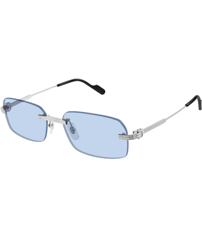 Silver-Pale Light Blue