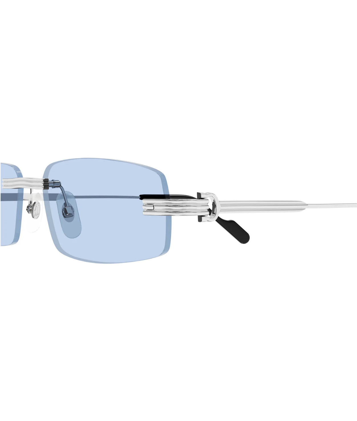 Silver-Pale Light Blue