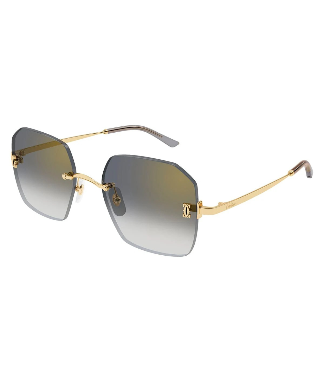 Cartier Double C CT0591S Rectangle Sunglasses