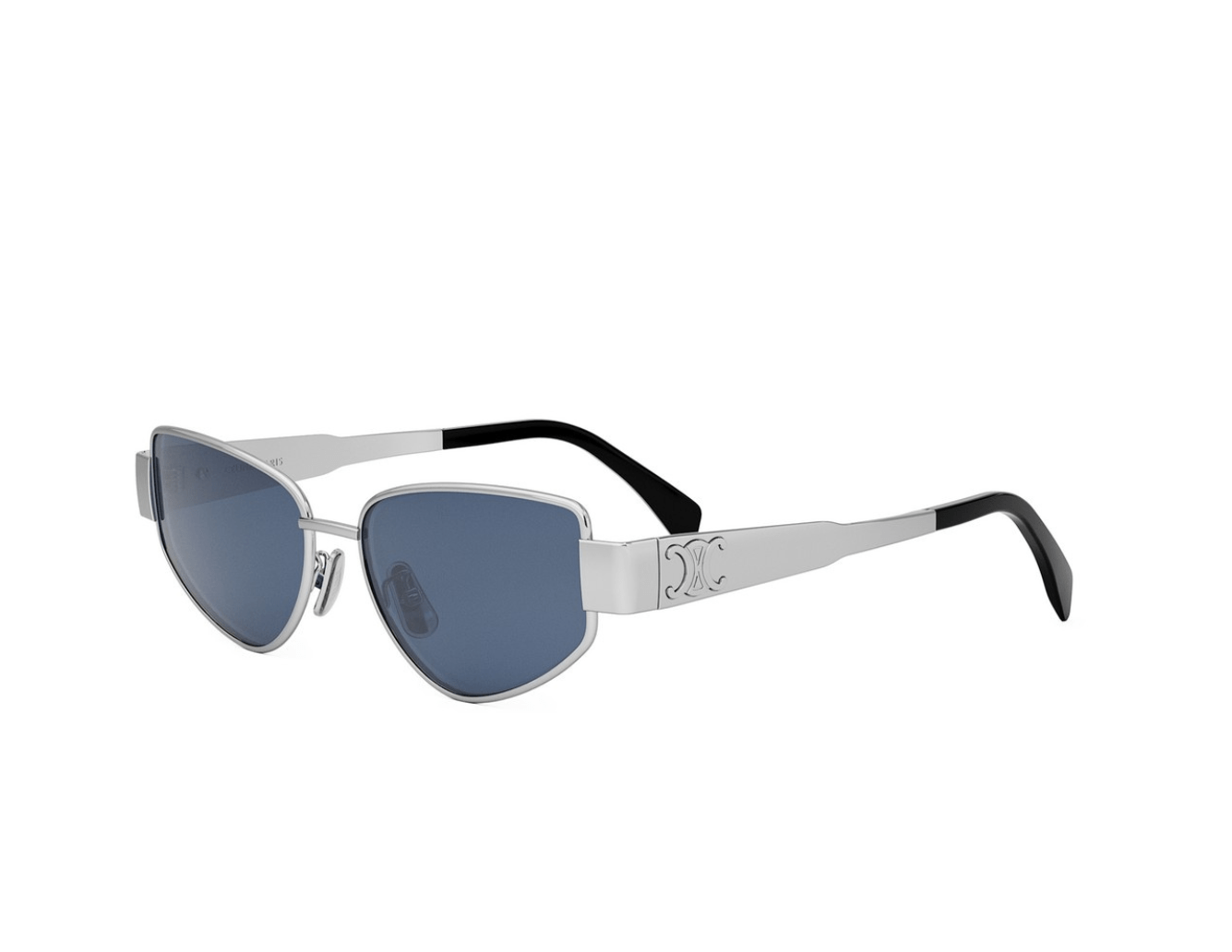 Shiny Silver-Blue