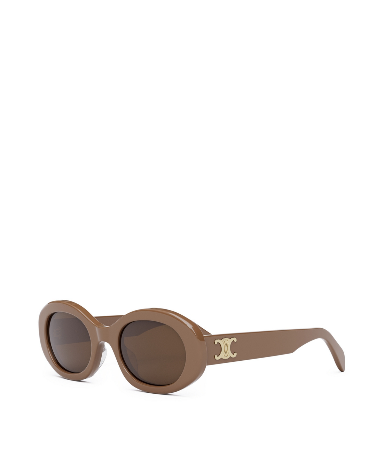 Shiny Opaline Pink-Brown