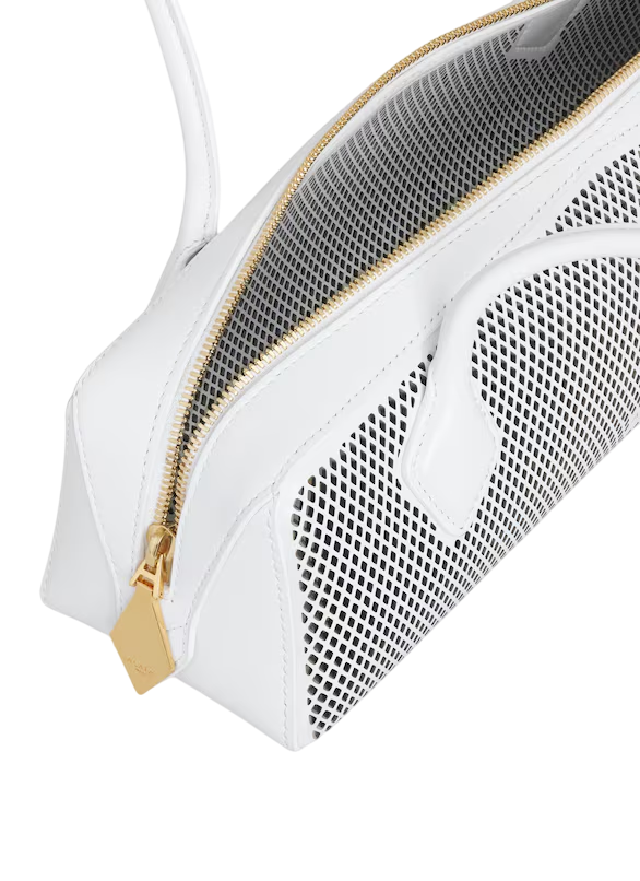 LE TECKEL MEDIUM BAG IN PERFORATED LEATHER
