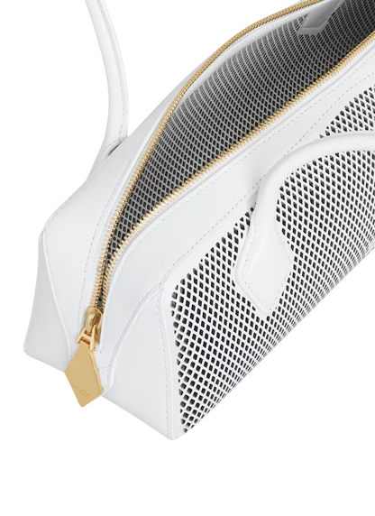 LE TECKEL MEDIUM BAG IN PERFORATED LEATHER