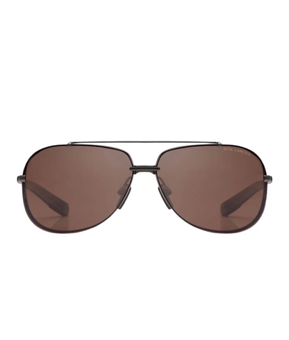Black Gunmetal-Land Brown