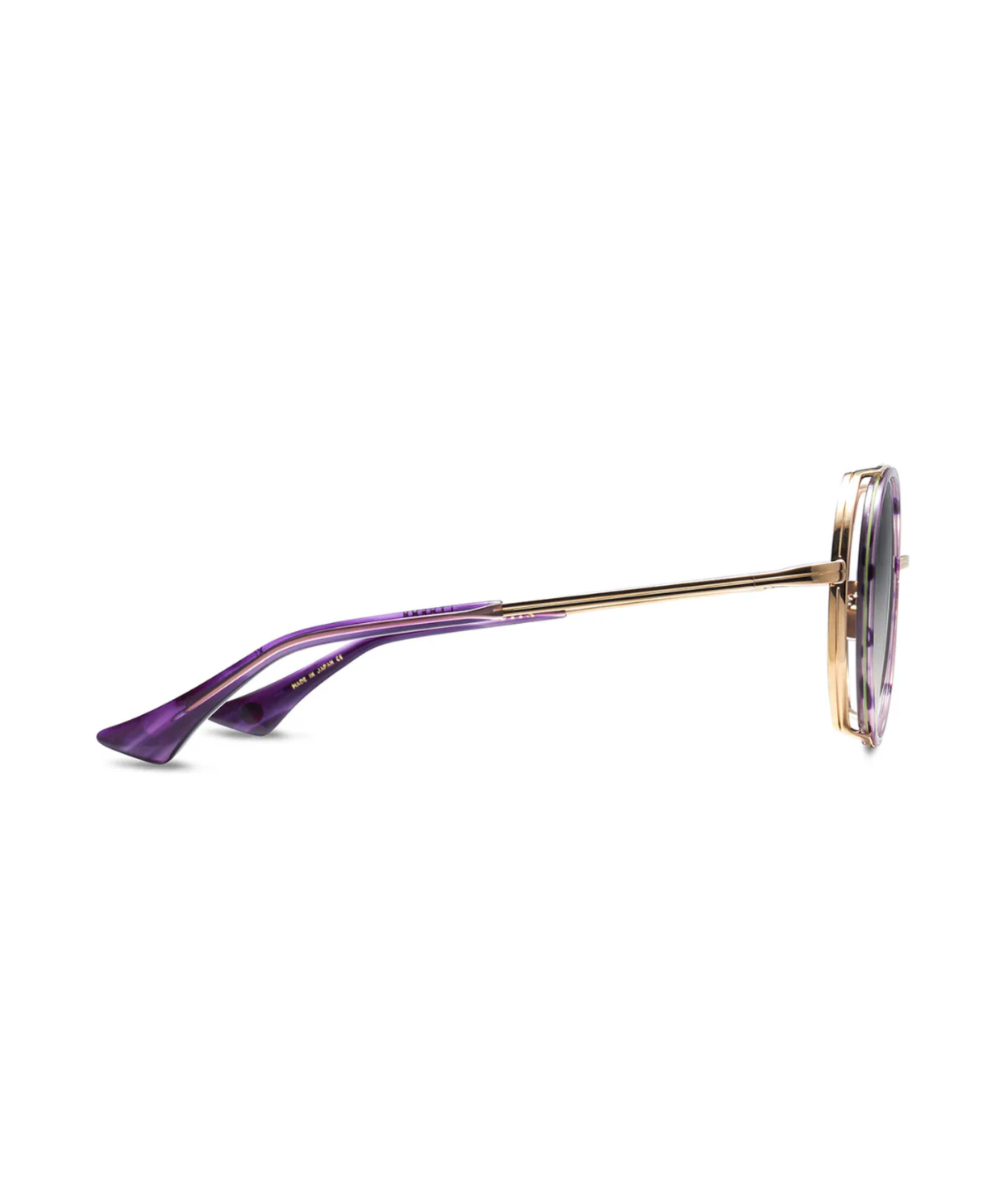 Dark Lavender-White Gold-Dark Grey To Clear