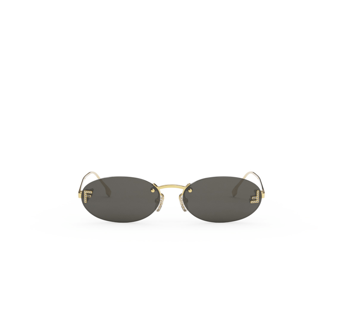 Gafas de sol ovaladas Fendi First Crystal FE4075US