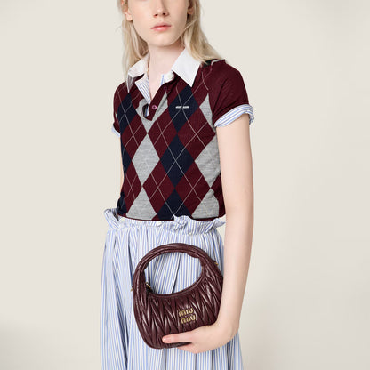 Wander Matelassé Nappa Leather Hobo Bag