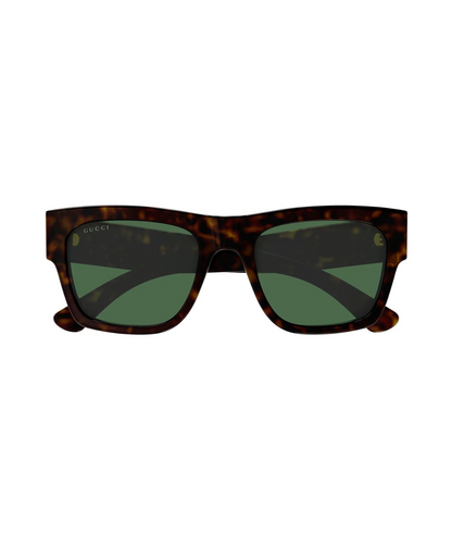 Shiny Dark Havana-Dark Green
