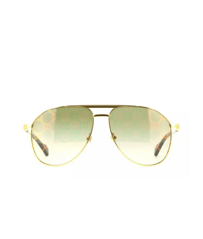 Gucci Lettering GG1220S Aviator Sunglasses