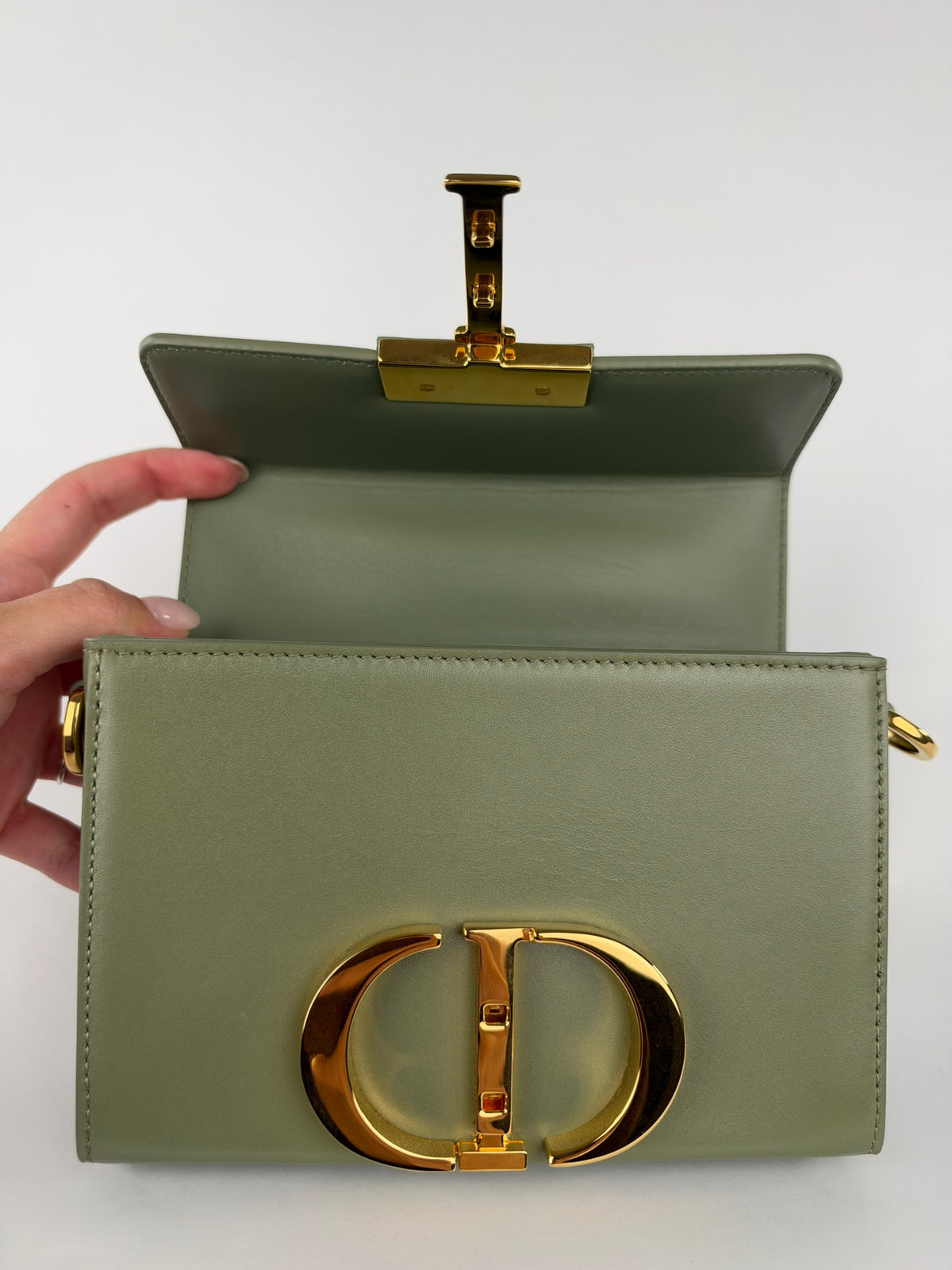 Christian Dior Montaigne Box Verde Unique