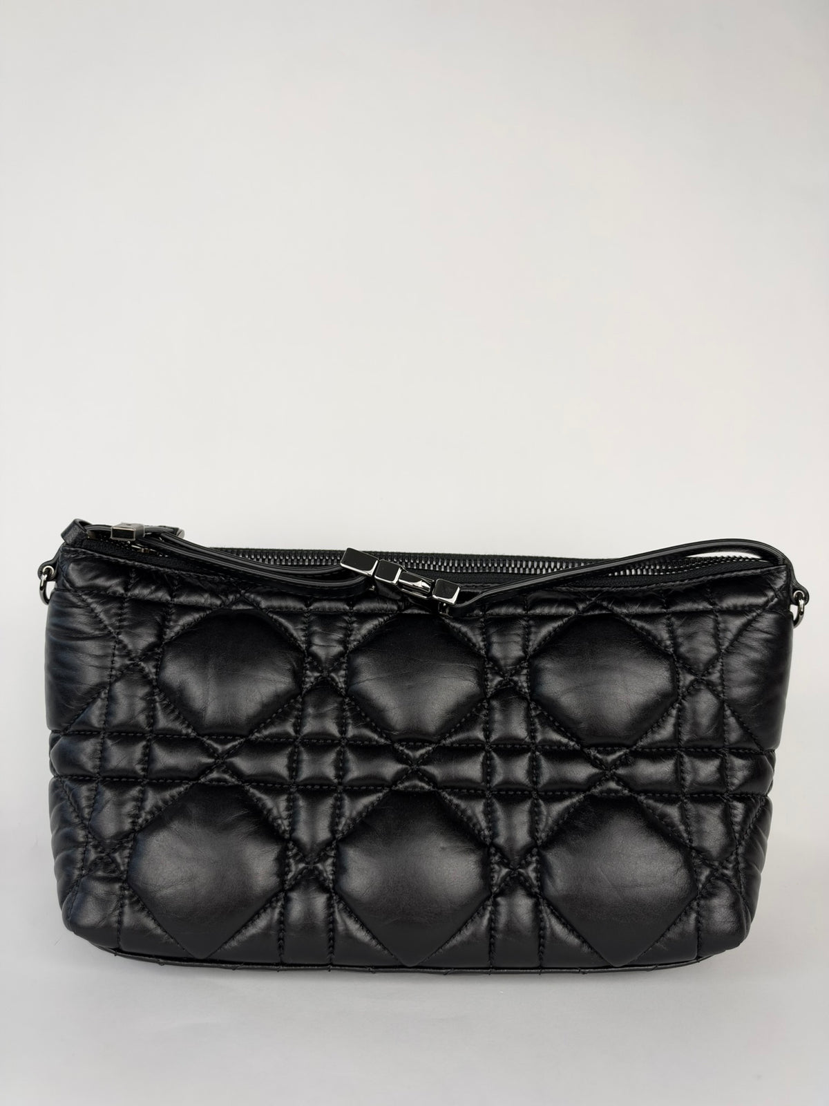 Christian Dior Caro Pouch Black