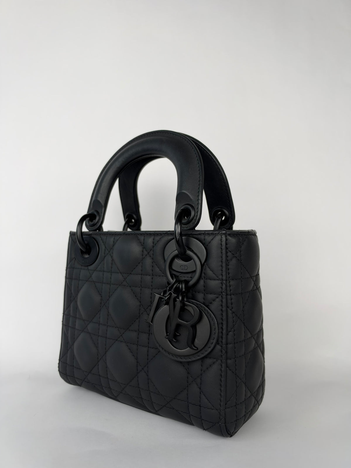 Christian Dior Lady Dior Bag Black Mini