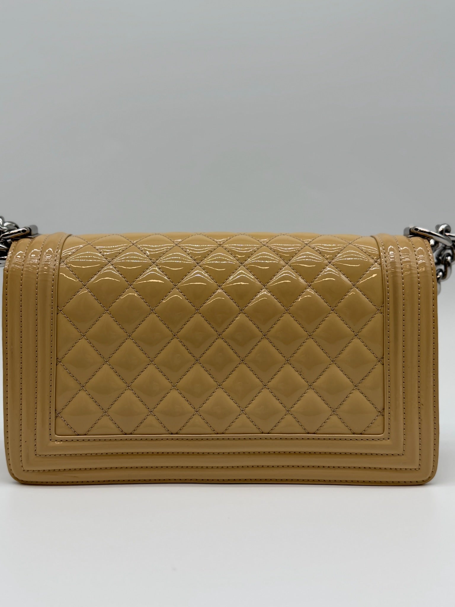 Chanel Boy Bag Beige Medium