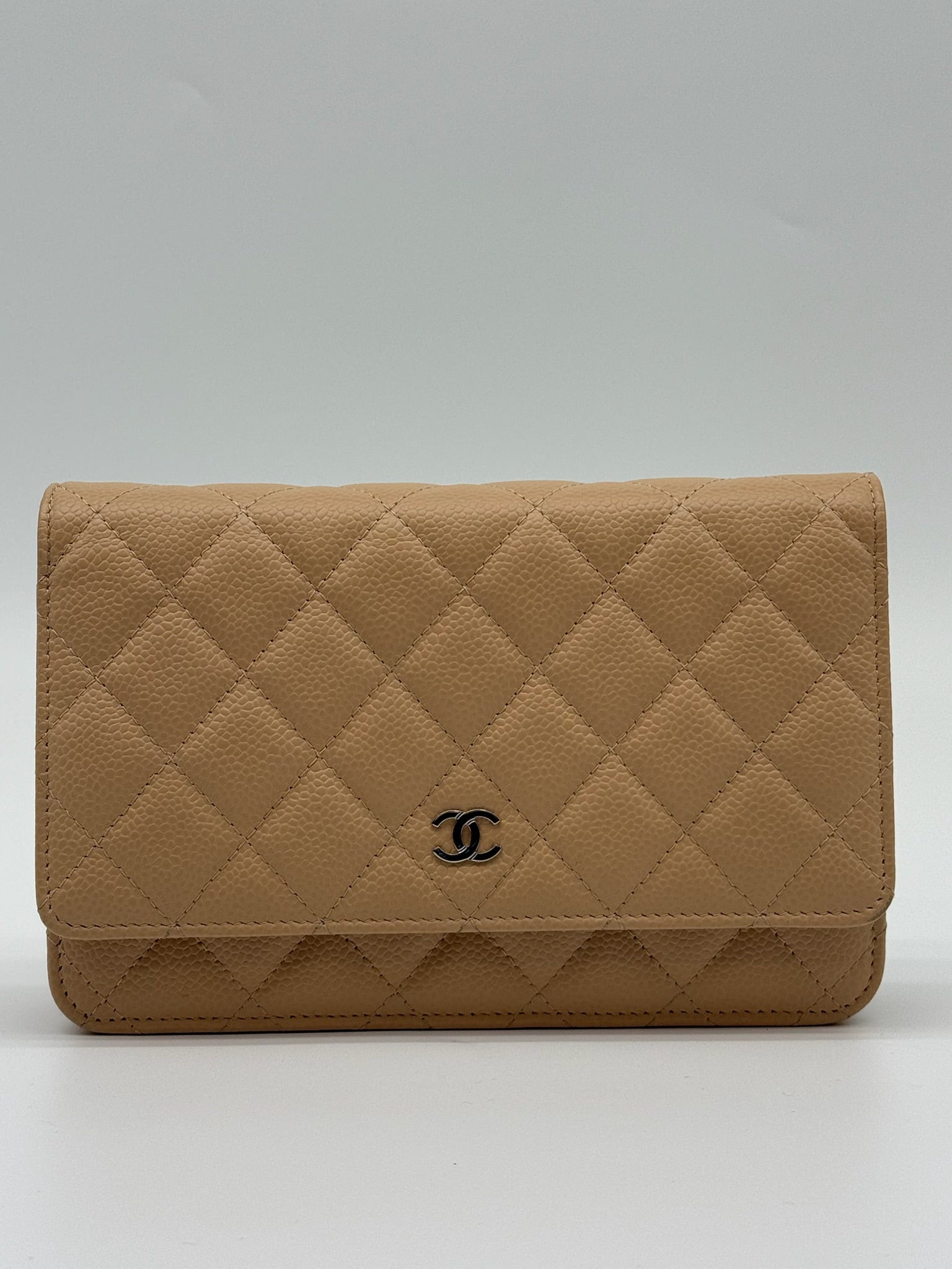 Chanel Wallet On Chain Bag Dark Beige