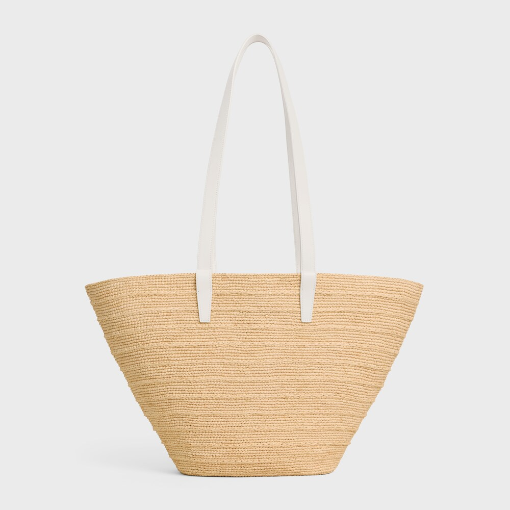 Bolso clásico de rafia Panier