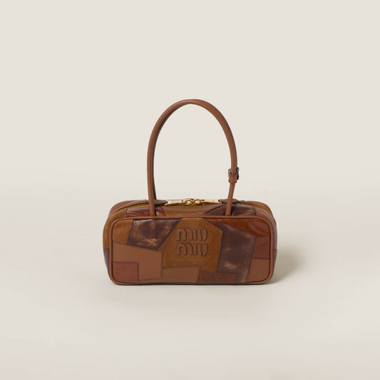 Beau Leather Patchwork Bag