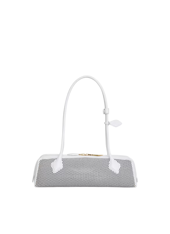 LE TECKEL MEDIUM BAG IN PERFORATED LEATHER