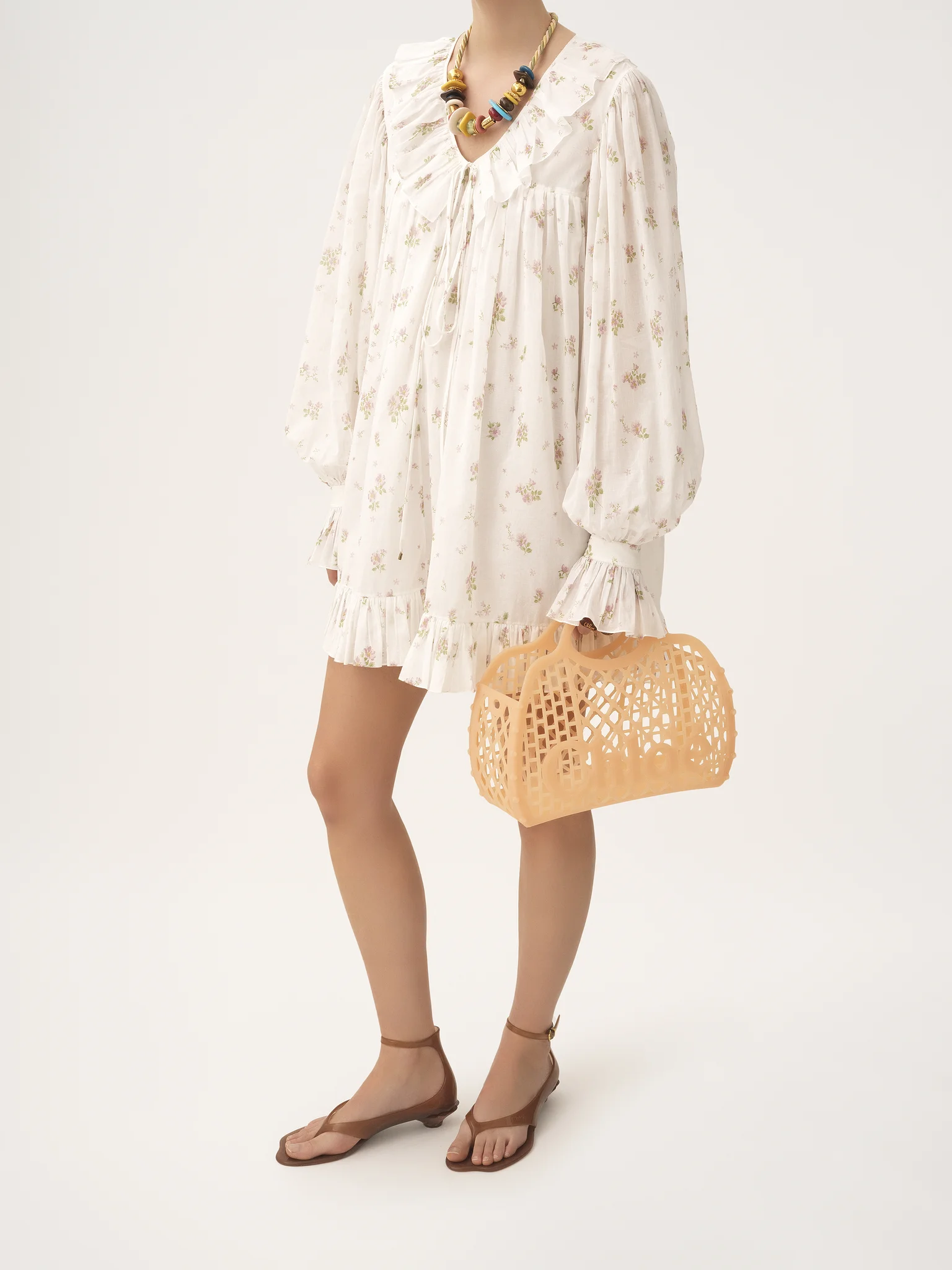 Cage tote bag in jelly – weshopu.