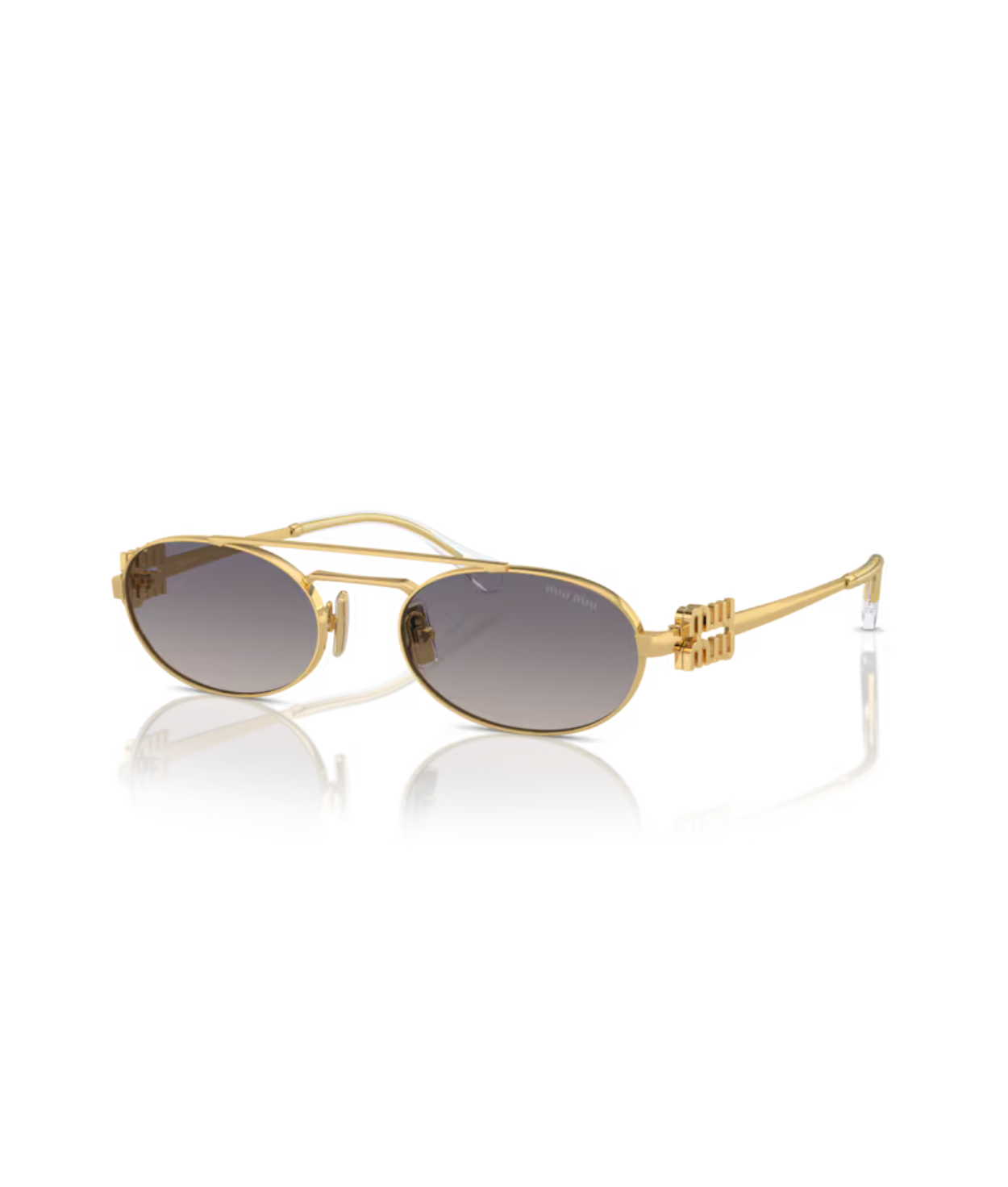 Gold-Grey Gradient Mirror