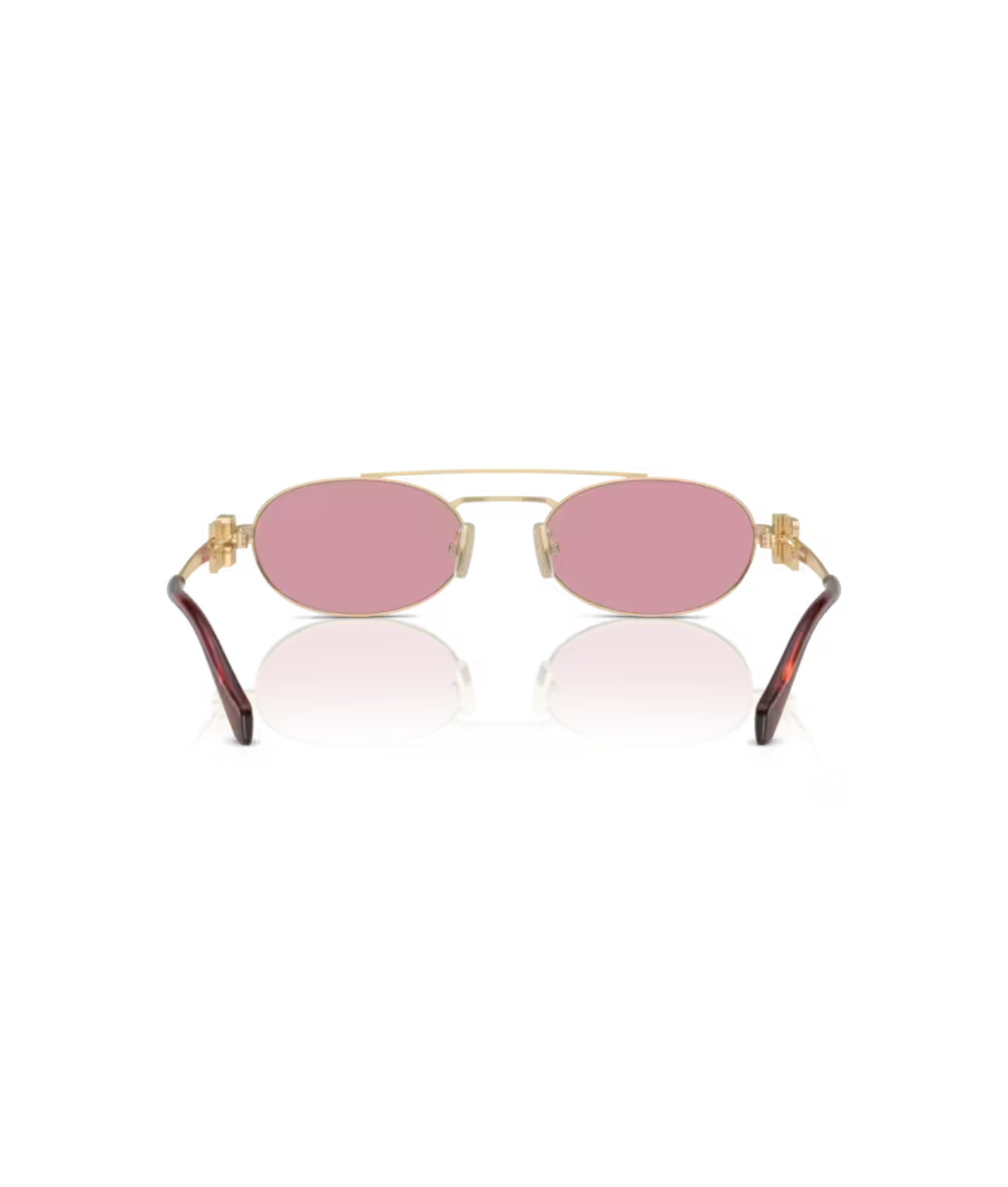 Pale Gold-Dark Pink Silver
